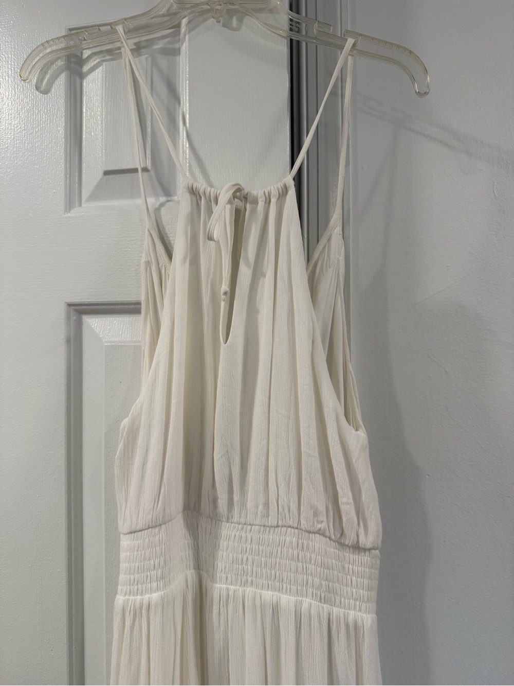 Wishlist White V-Neck Maxi Dress - Picture 3 of 5